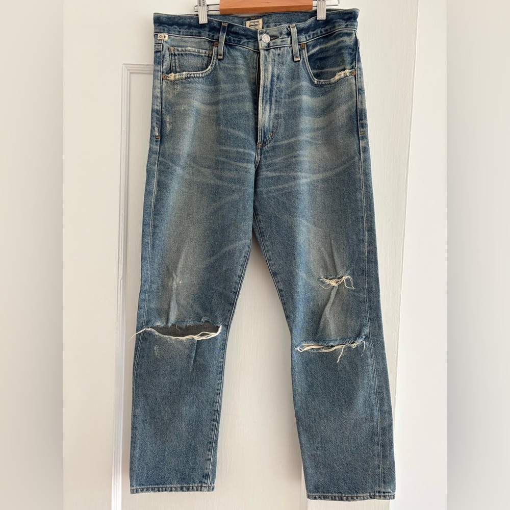 Dree Crop high rise slim straight